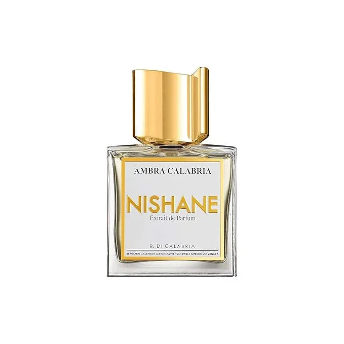 Nishane Ambra Calabria Extrait de Parfum packaging box