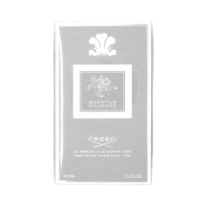 Creed Aventus Cologne carton and packaging