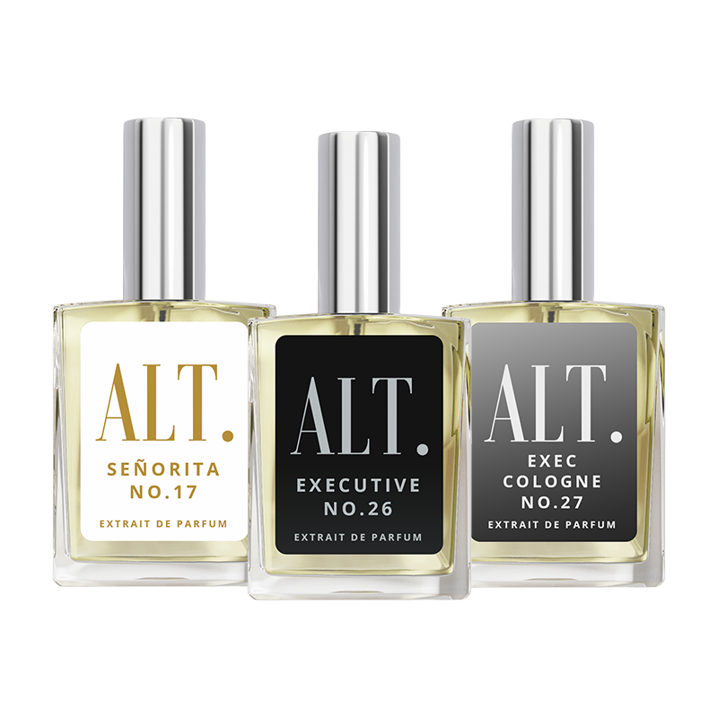 The Trilogy Pack perfume bottle