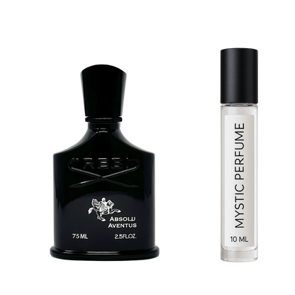 Creed Absolu Aventus sample vial label detail