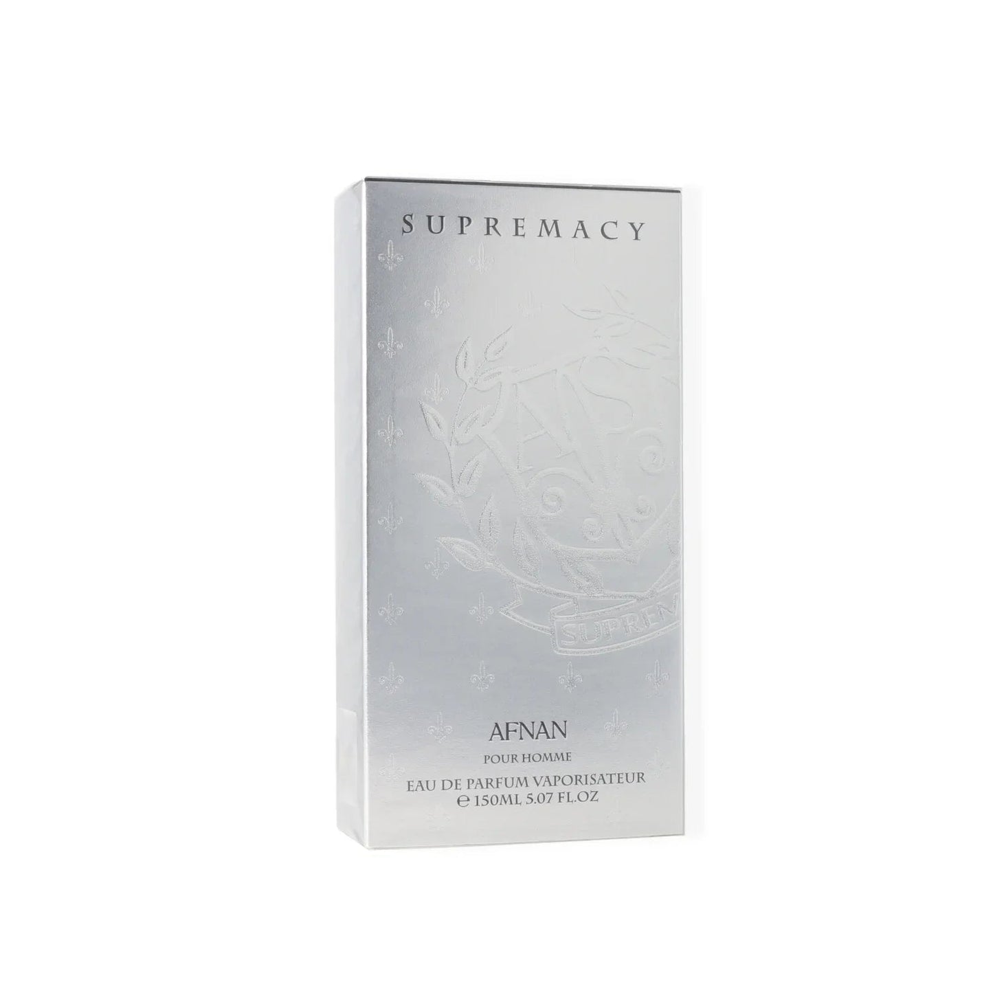 Afnan Supremacy Silver Pour Homme Eau de Parfum bottle and box