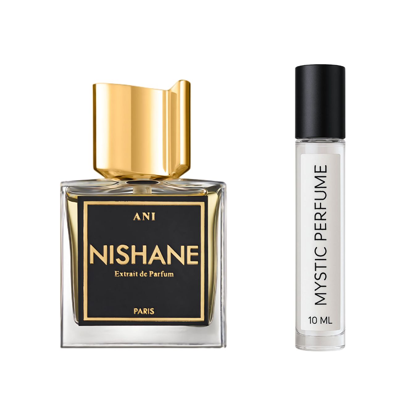 Nishane Ani sample vial label detail