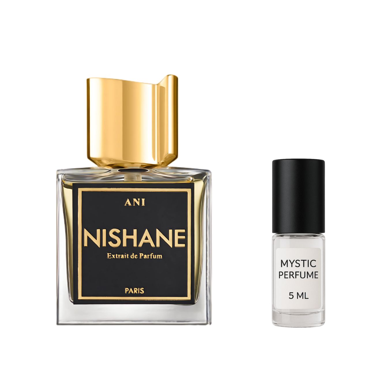 Nishane Ani sample vial label detail