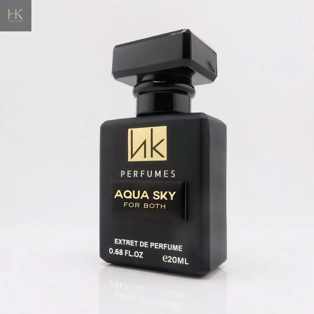 Aqua Sky Cologne bottle and box