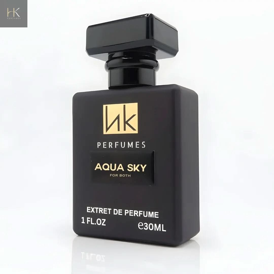 Aqua Sky Cologne packaging box