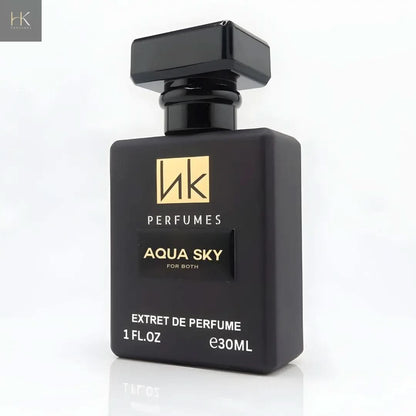 Aqua Sky Cologne packaging box