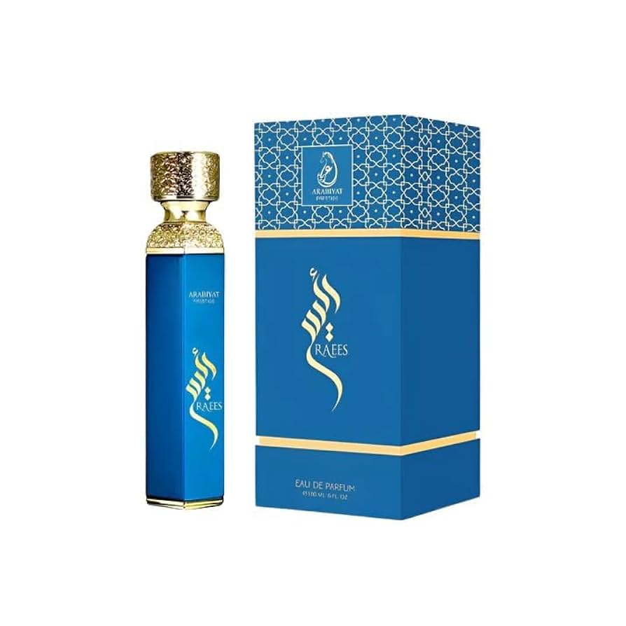 Arabiyat Prestige RAEES Unisex Eau de Parfum bottle and box