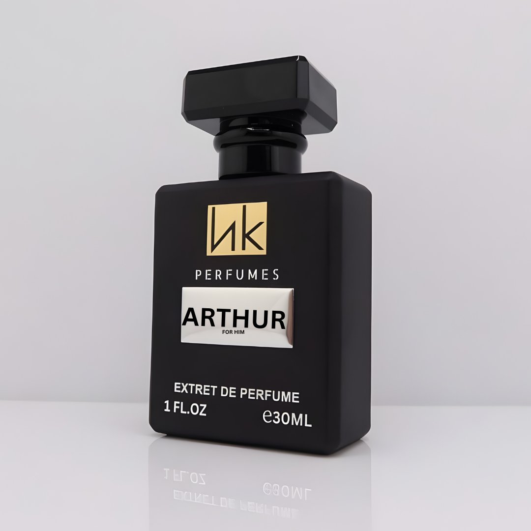 Arthur Cologne carton and packaging
