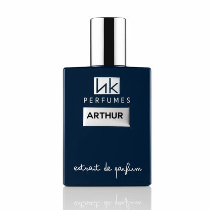 Arthur Cologne bottle and box