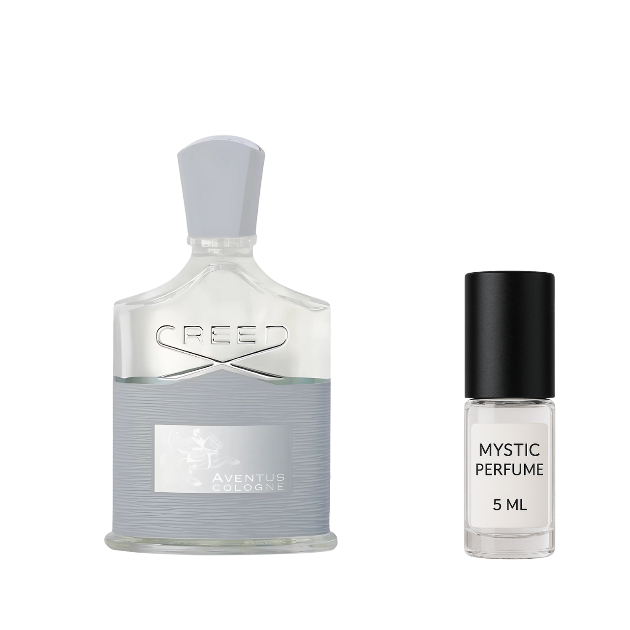 Creed Aventus Cologne sample vial label detail