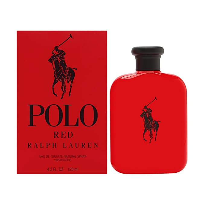 Ralph Lauren Polo Red Eau de Toilette perfume bottle