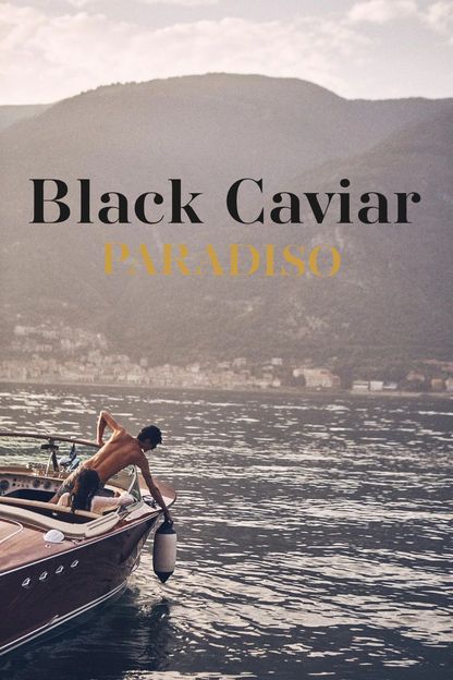 Black Caviar Paradiso carton and packaging