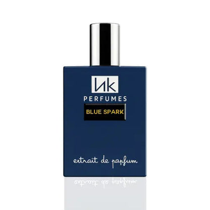 Blue Spark label detail