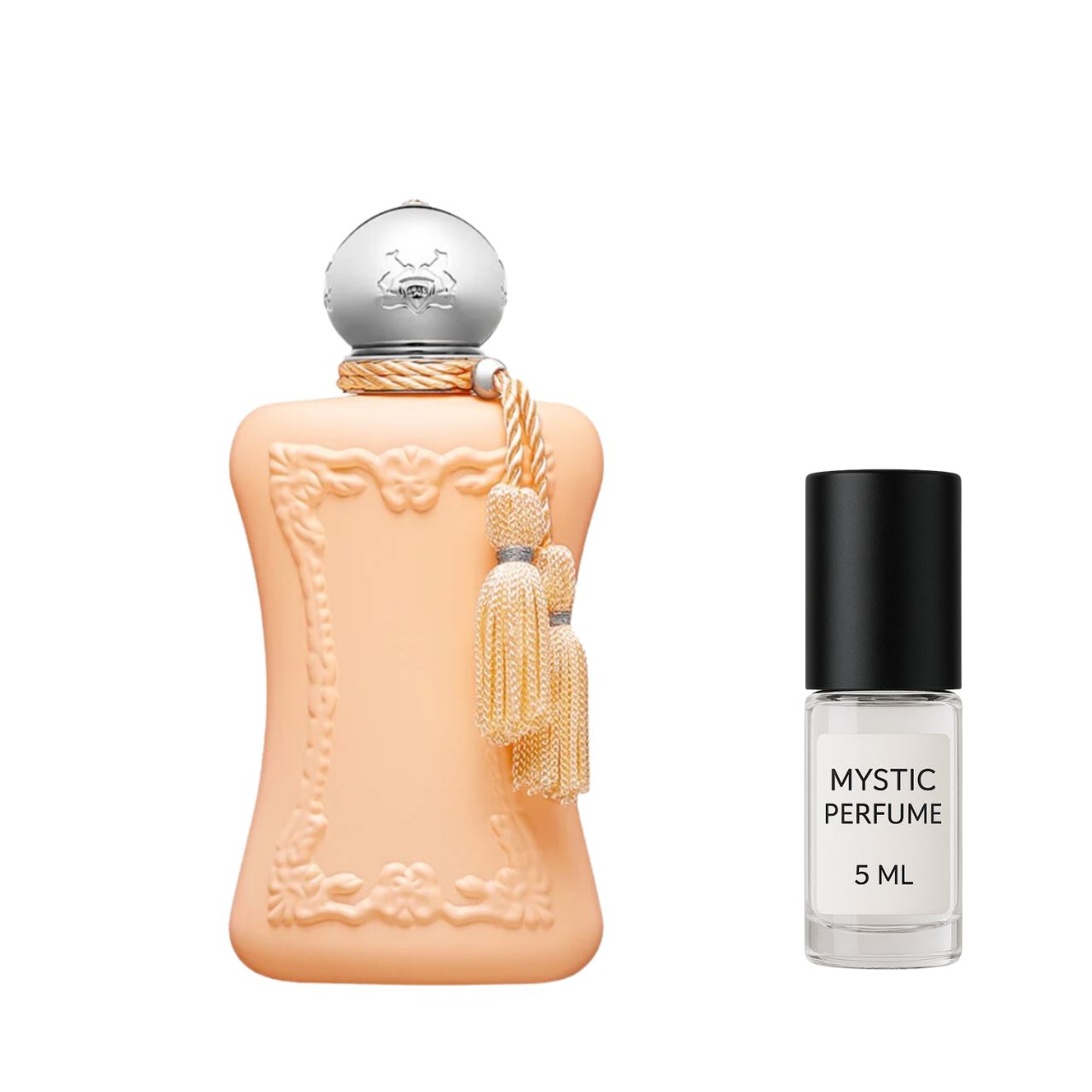 Parfums de Marly Cassili Parfum sample vial label detail
