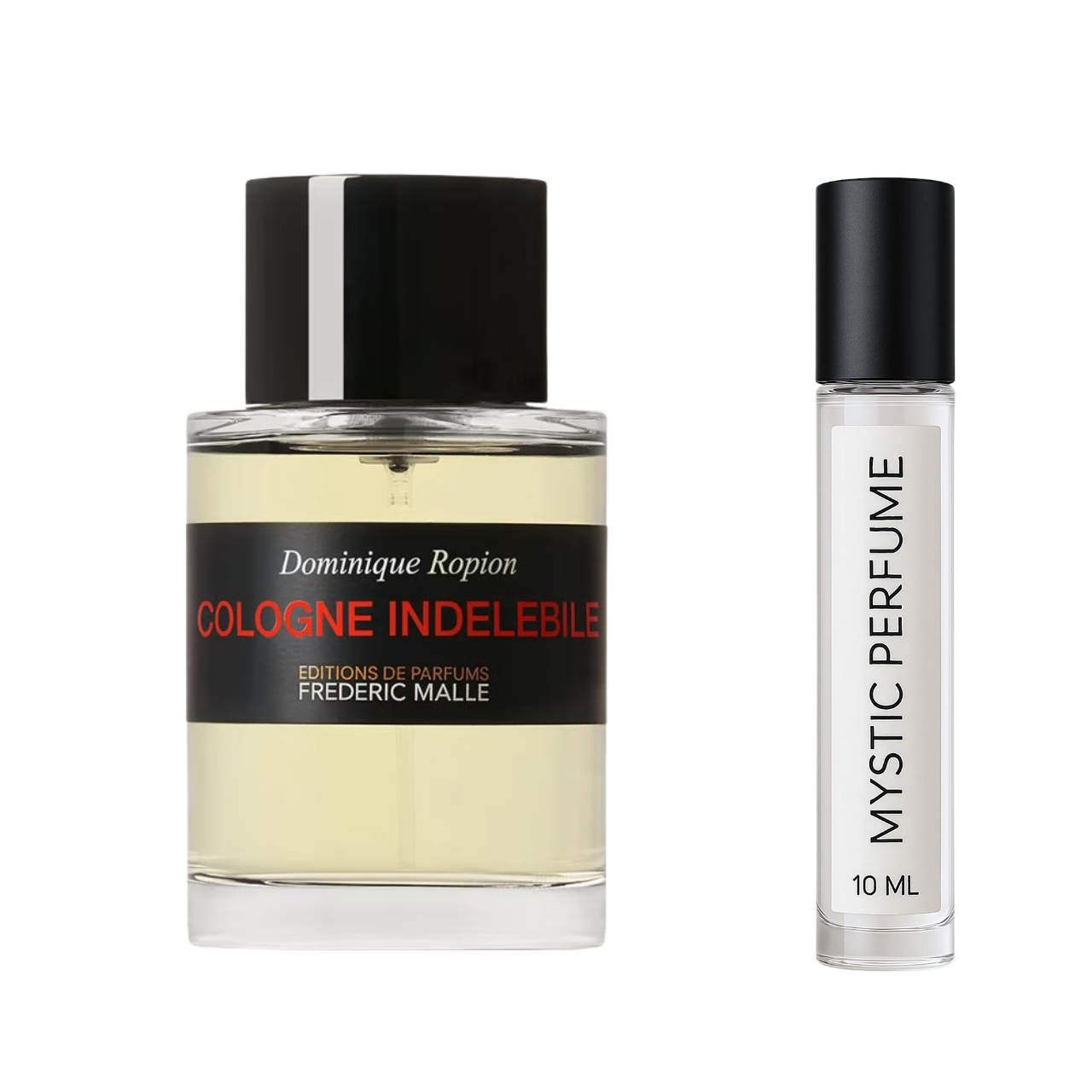 Frederic Malle Indelebile Cologne sample vial label detail