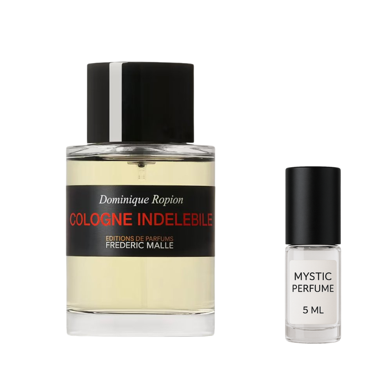 Frederic Malle Indelebile Cologne sample vial label detail
