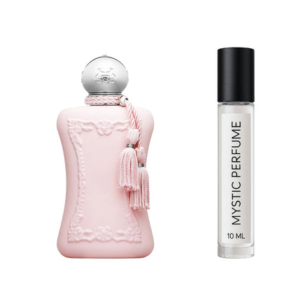 Parfums de Marly Delina Parfum sample vial label detail