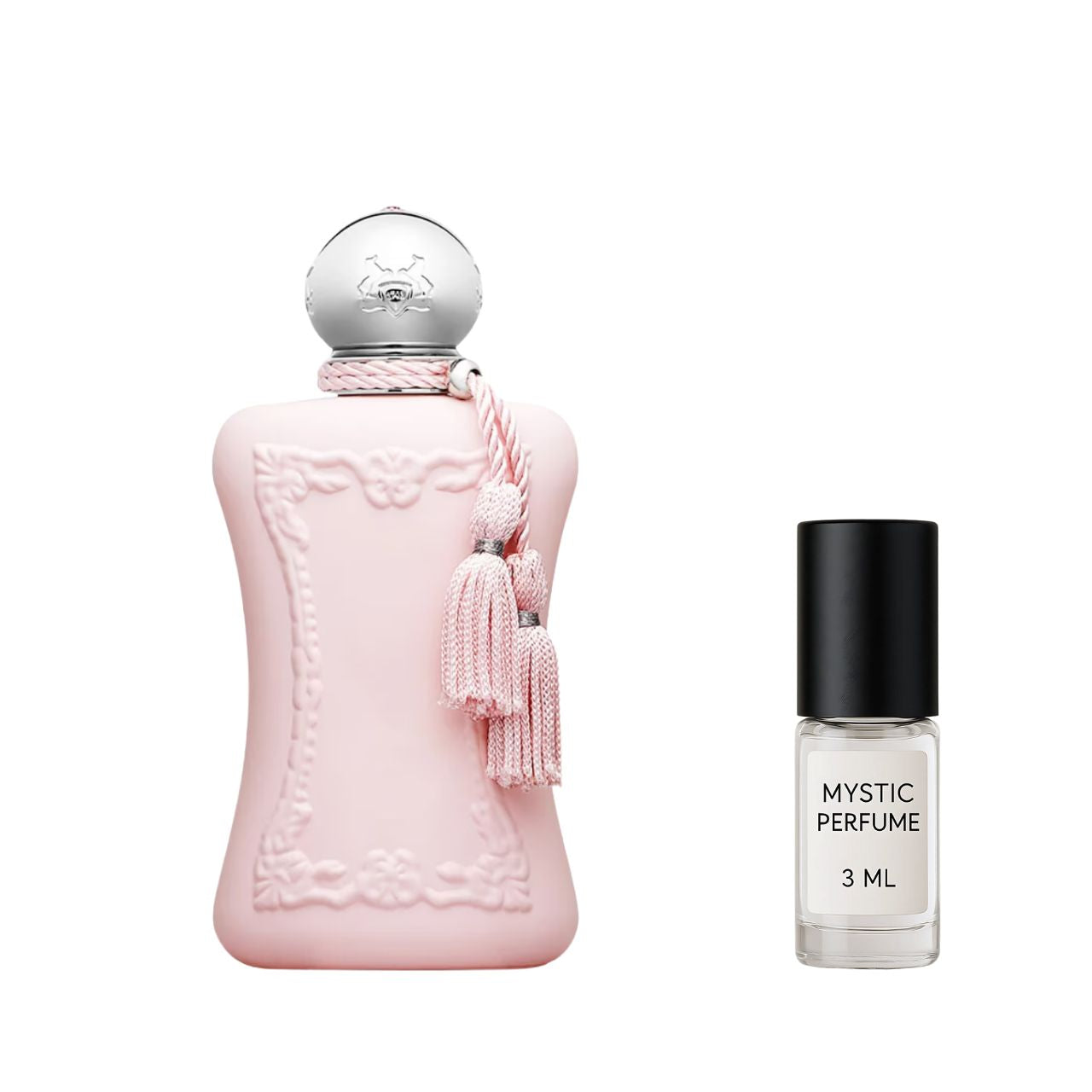 Parfums de Marly Delina Parfum sample vial label detail