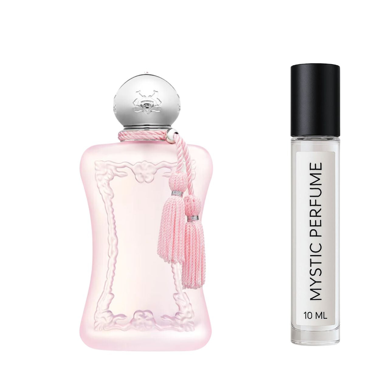 Parfums de Marly Delina La Rosée Parfum sample vial label detail