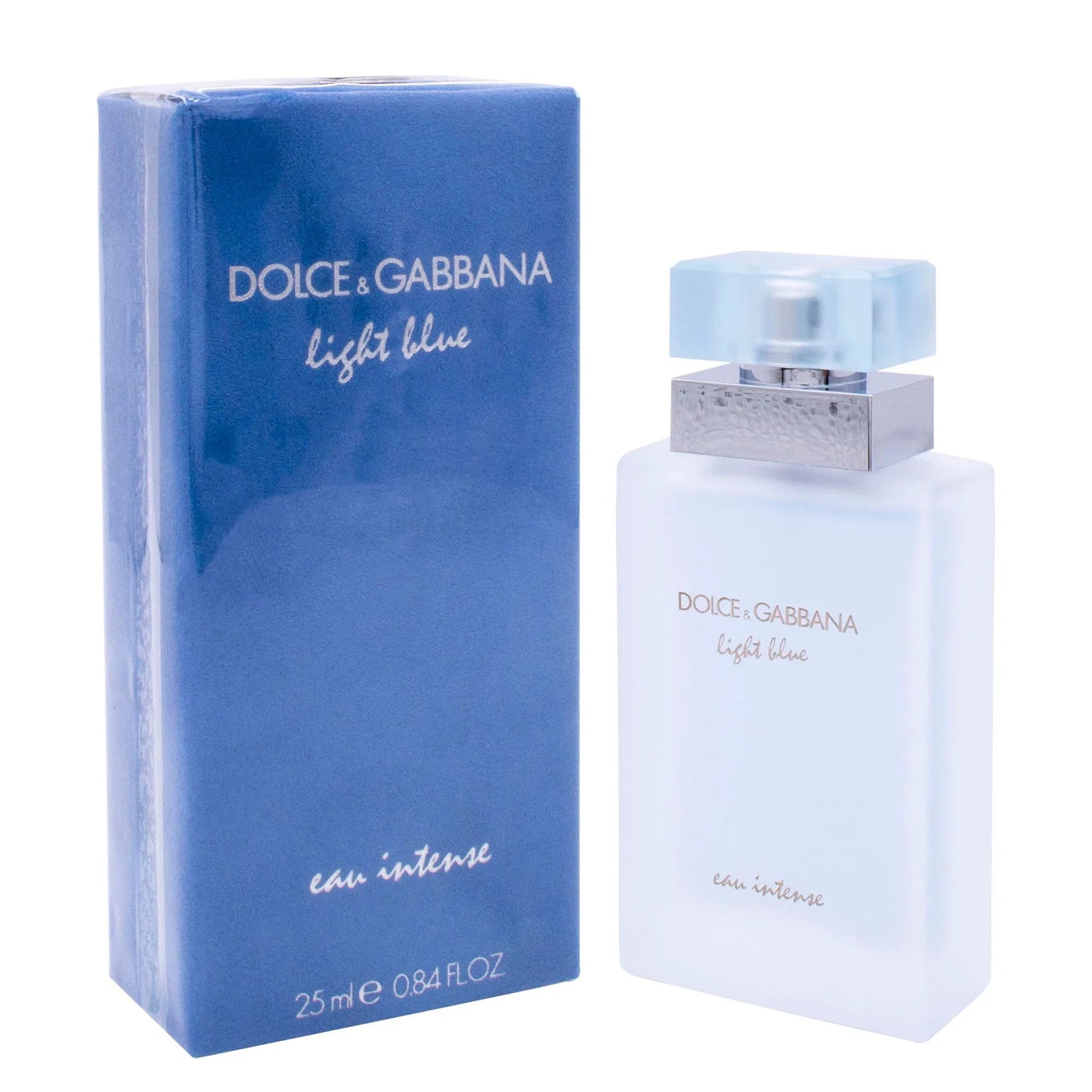 Dolce & Gabbana Light Blue Eau Intense Eau de Parfum bottle and box