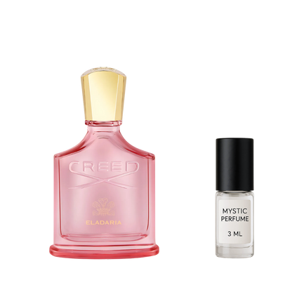 Creed Eladaria sample vial label detail