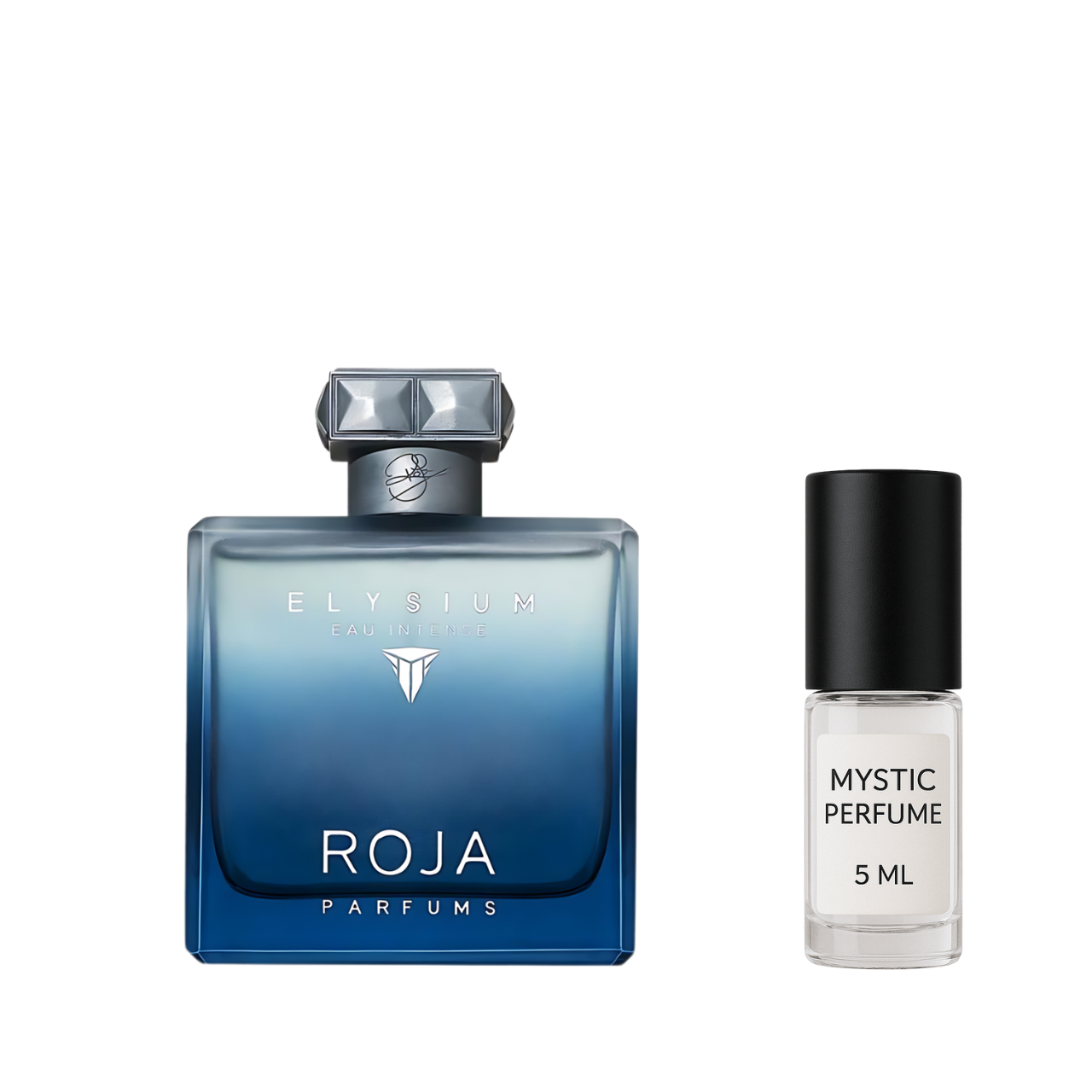 Roja Elysium Eau Intense sample vial label detail