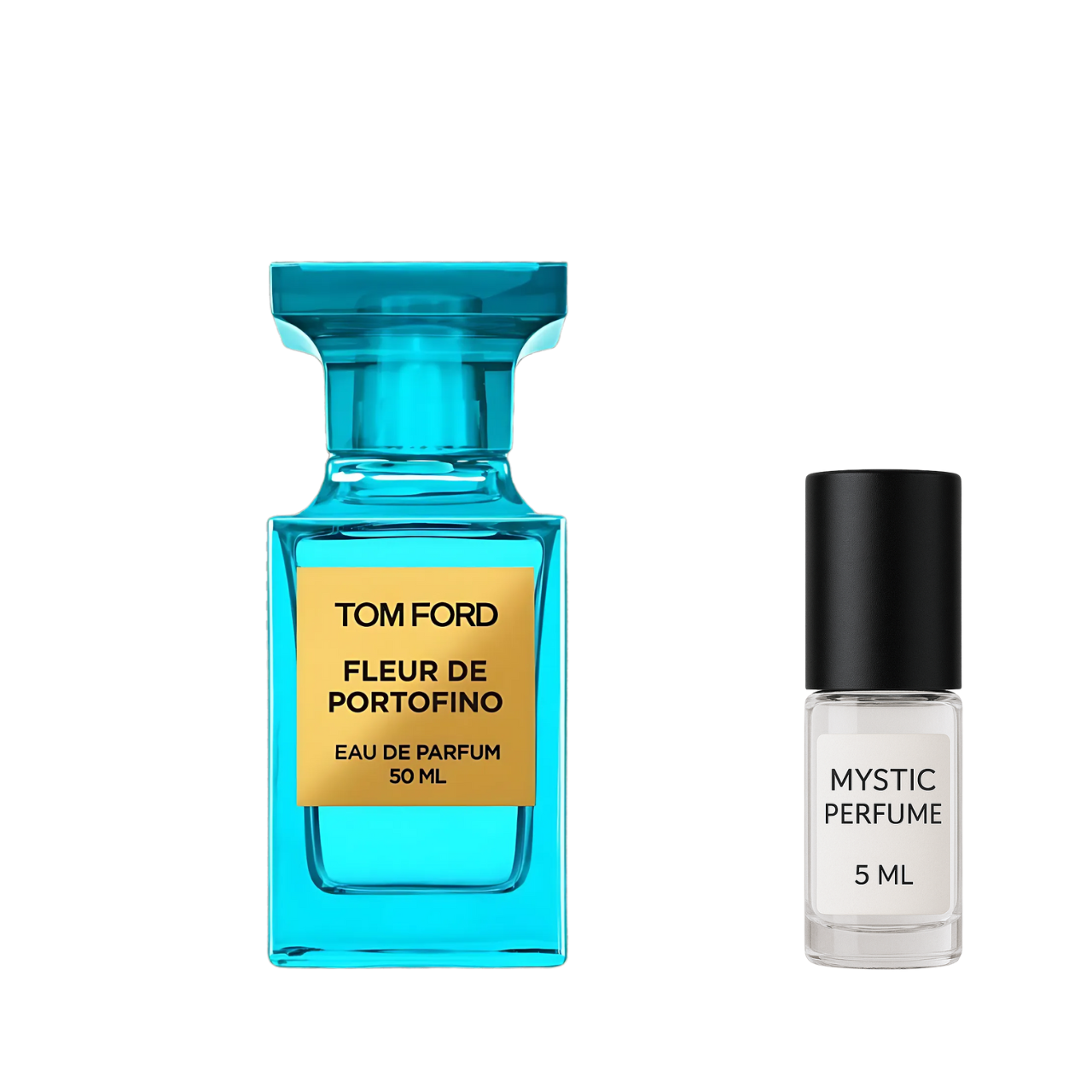 Tom Ford Fleur de Portofino sample vial label detail