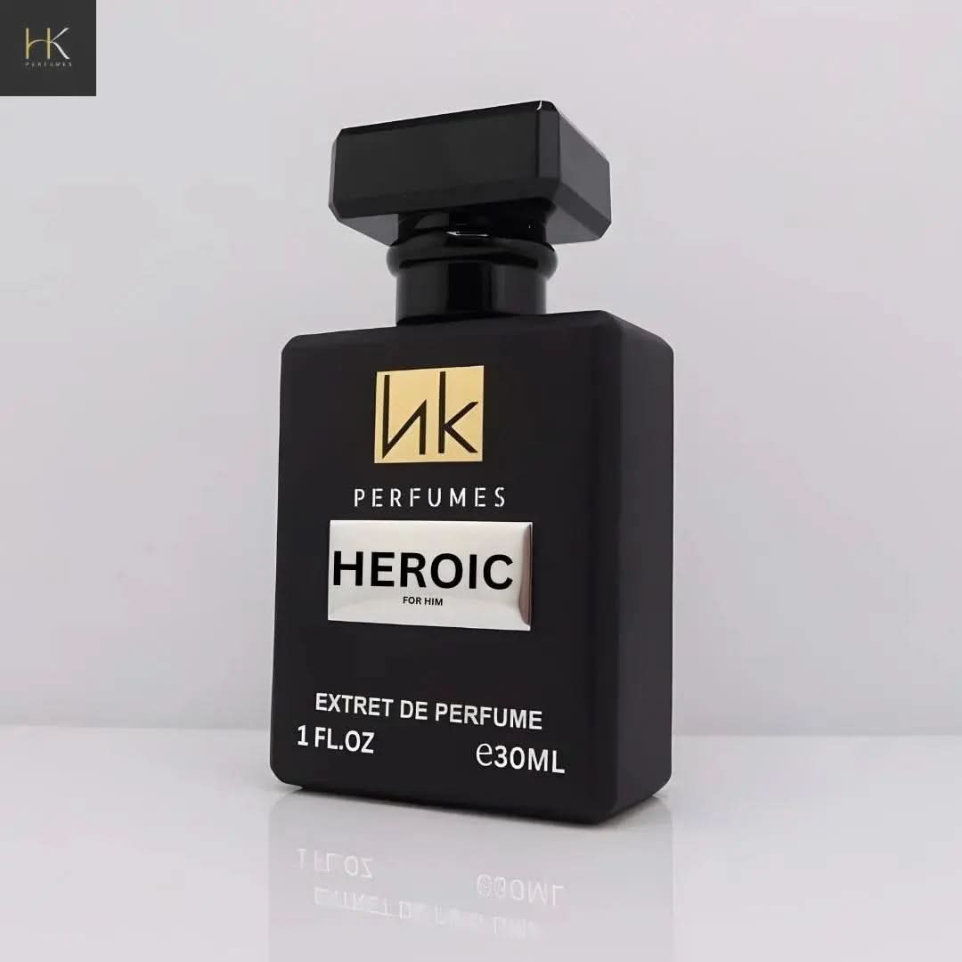 Heroic bottle close-up detail