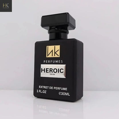 Heroic bottle close-up detail