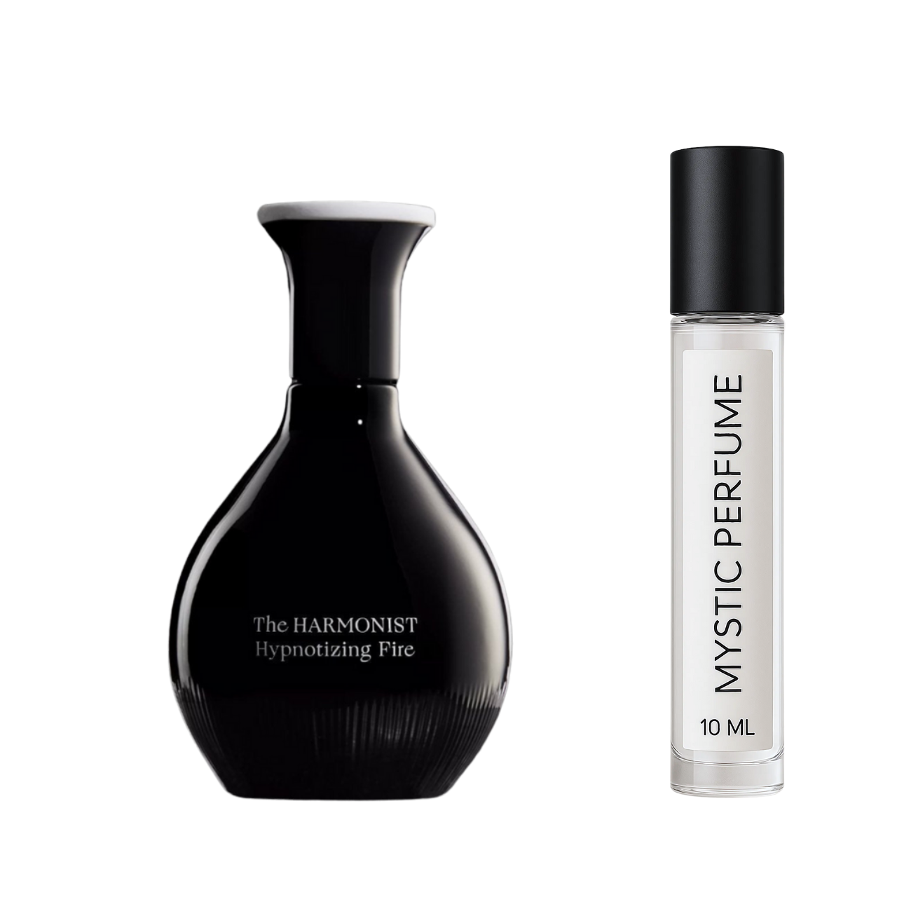 The Harmonist Hypnotizing Fire sample vial label detail