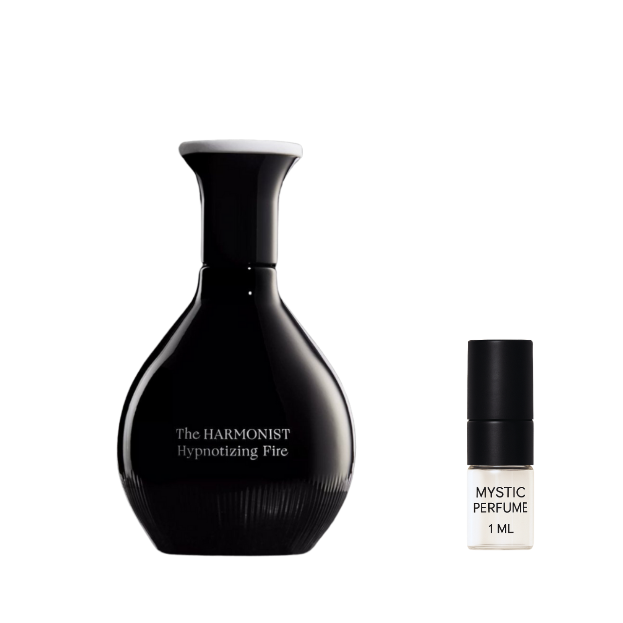 The Harmonist Hypnotizing Fire sample vial label detail