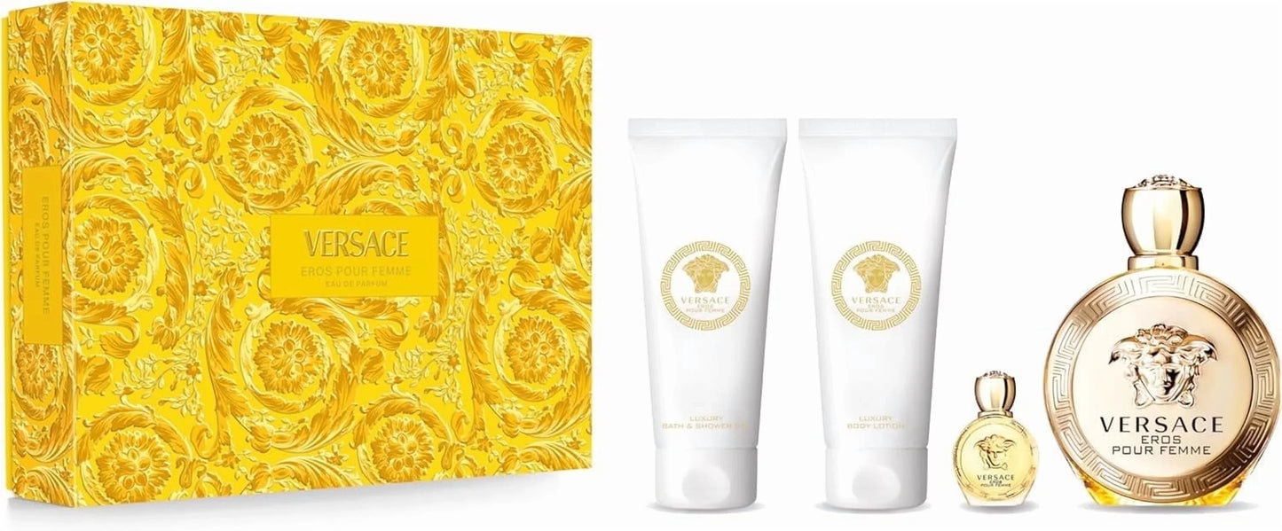 Versace Eros Pour Femme Eau de Parfum carton and packaging