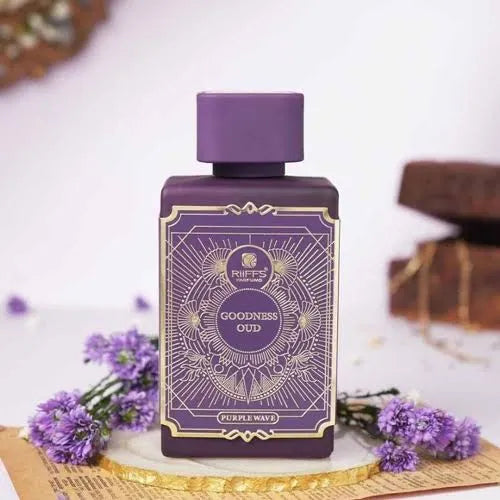 Riiffs Goodness Oud Purple Wave Unisex Eau de Parfum packaging box