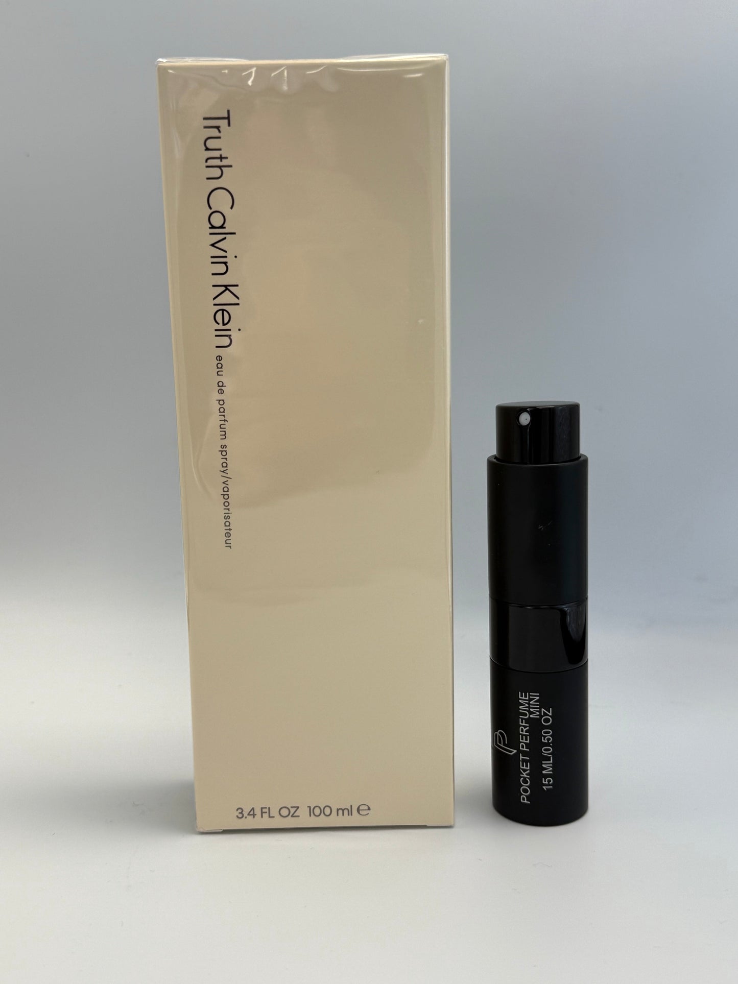 Truth Calvin Klein Eau de Parfum bottle and box