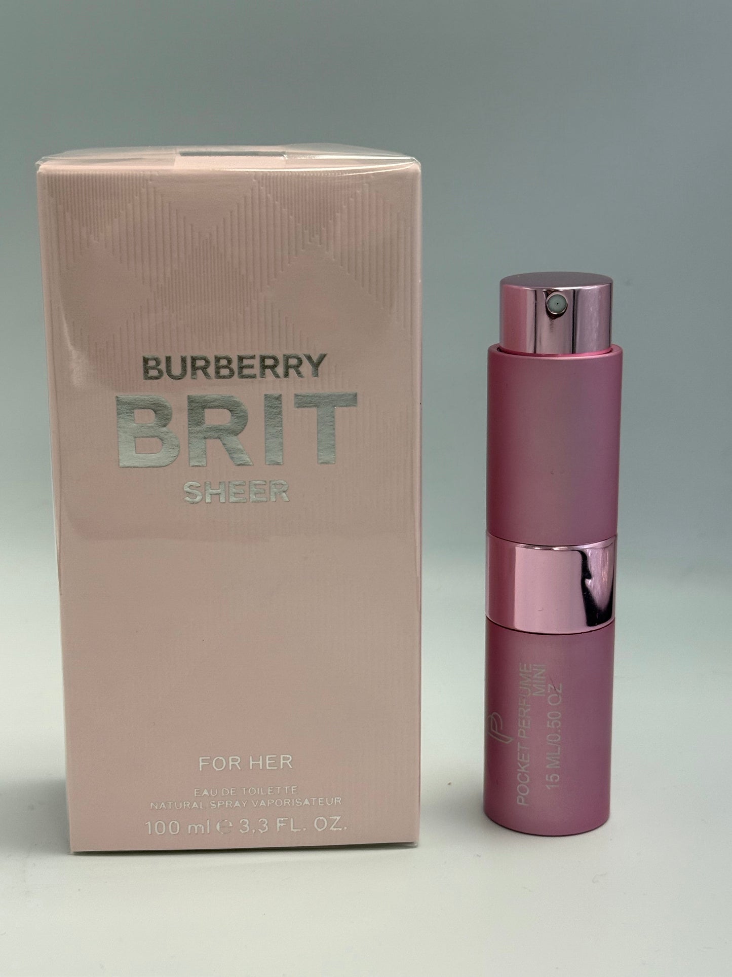 Burberry Brit Sheer Eau de Toilette packaging box