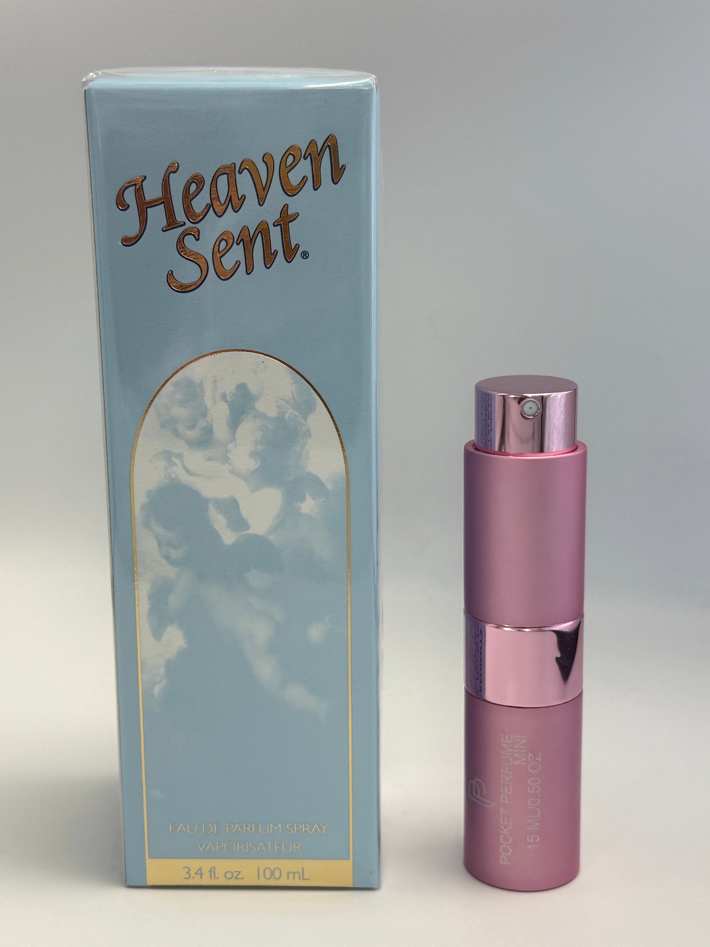 Heaven Sent Eau de Parfum packaging box