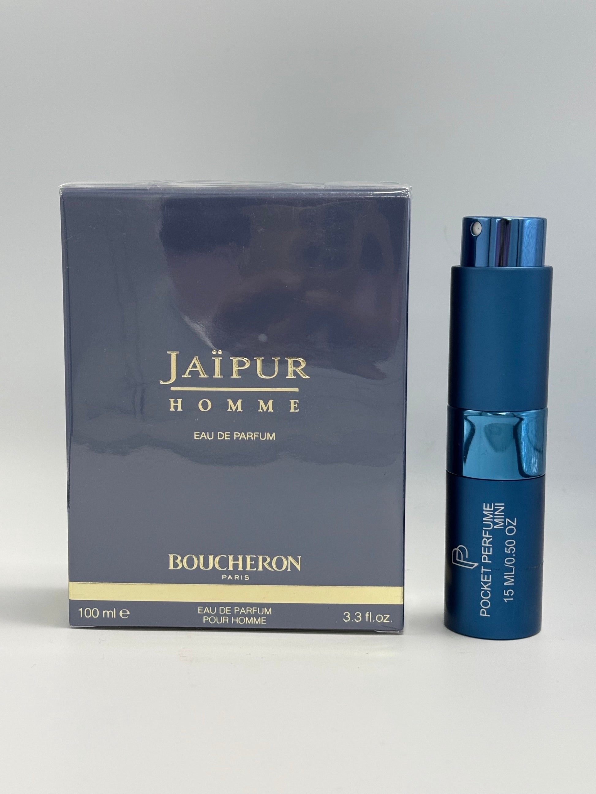 Boucheron Jaipur Homme Eau de Parfum bottle and box