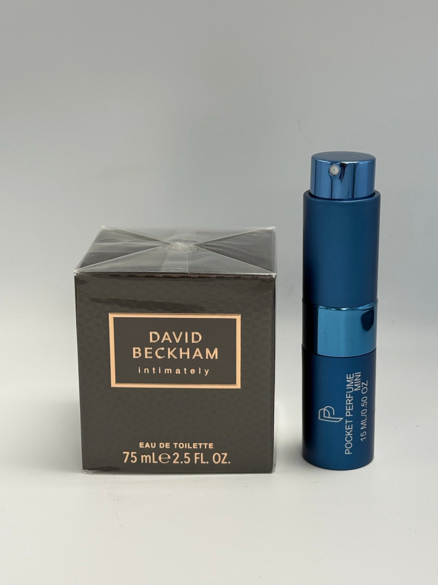 David Beckham Intimately Eau de Toilette packaging box