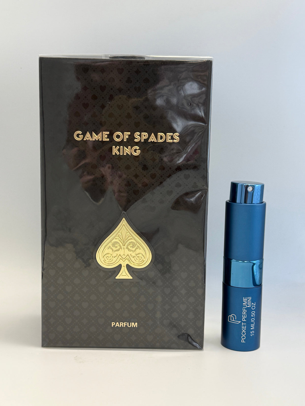 Game of Spades King by Jo Milano Extrait de Parfum packaging box