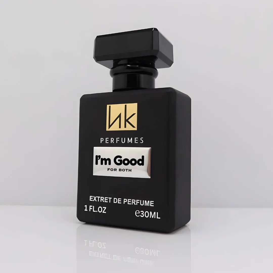 I'm Good Parfum bottle and box