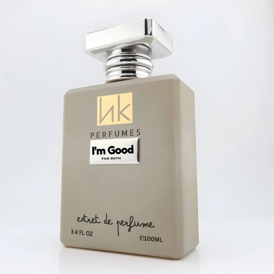 I'm Good Parfum bottle close-up detail