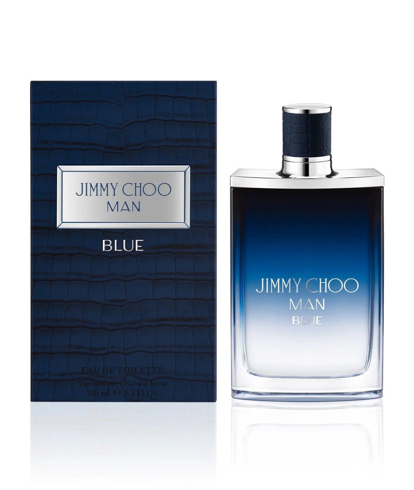 Jimmy Choo Man Blue Eau de Toilette perfume bottle