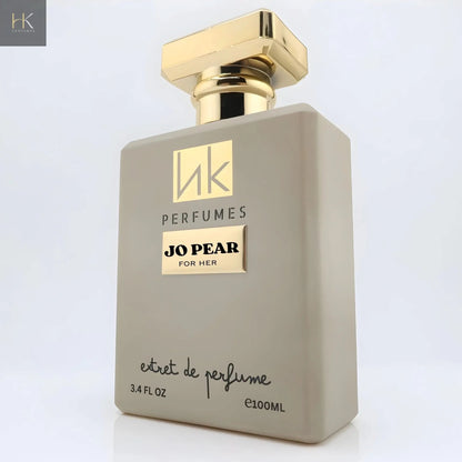 Jo Pear bottle and box