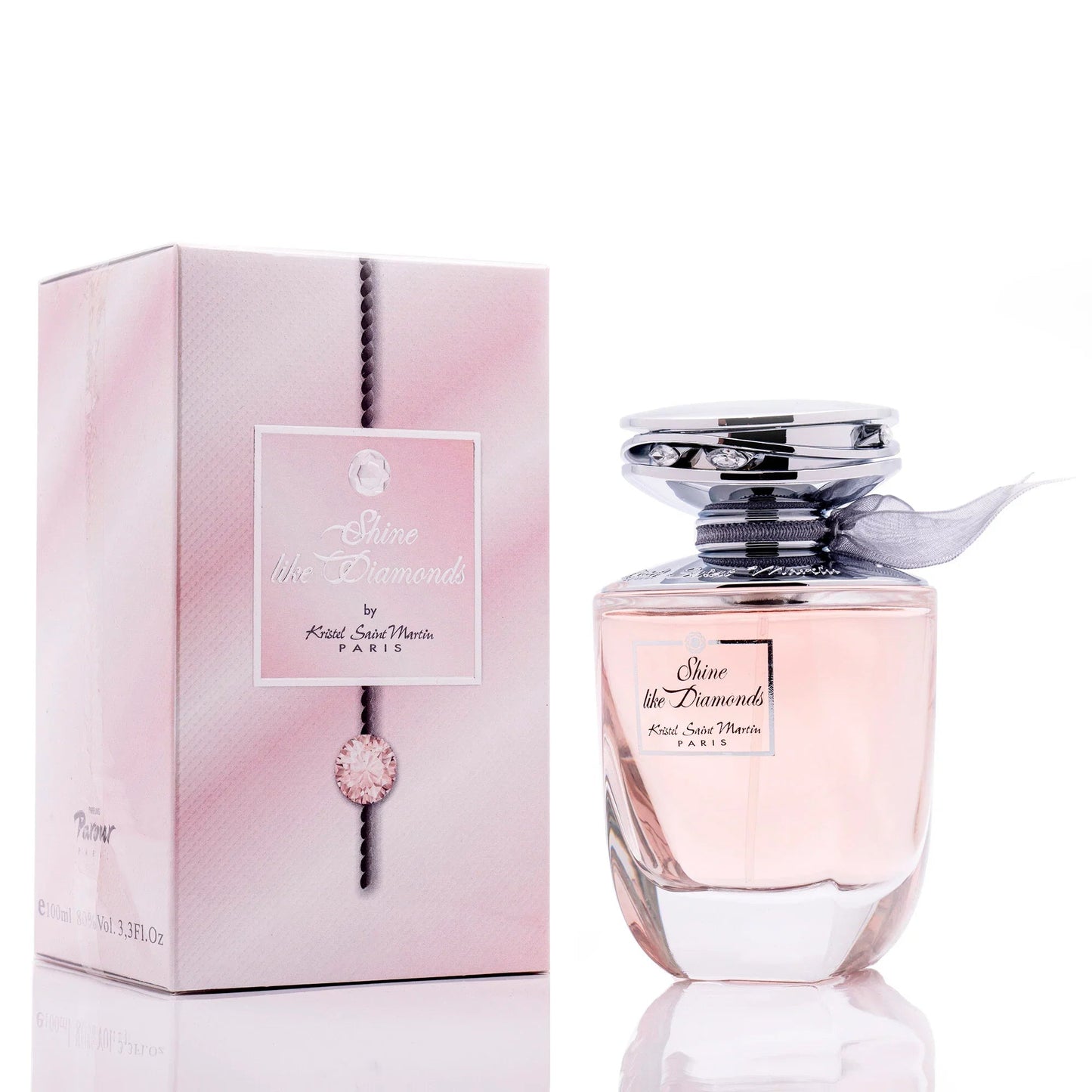 Kristel Saint Martin Shine Like Diamonds Eau de Parfum perfume bottle