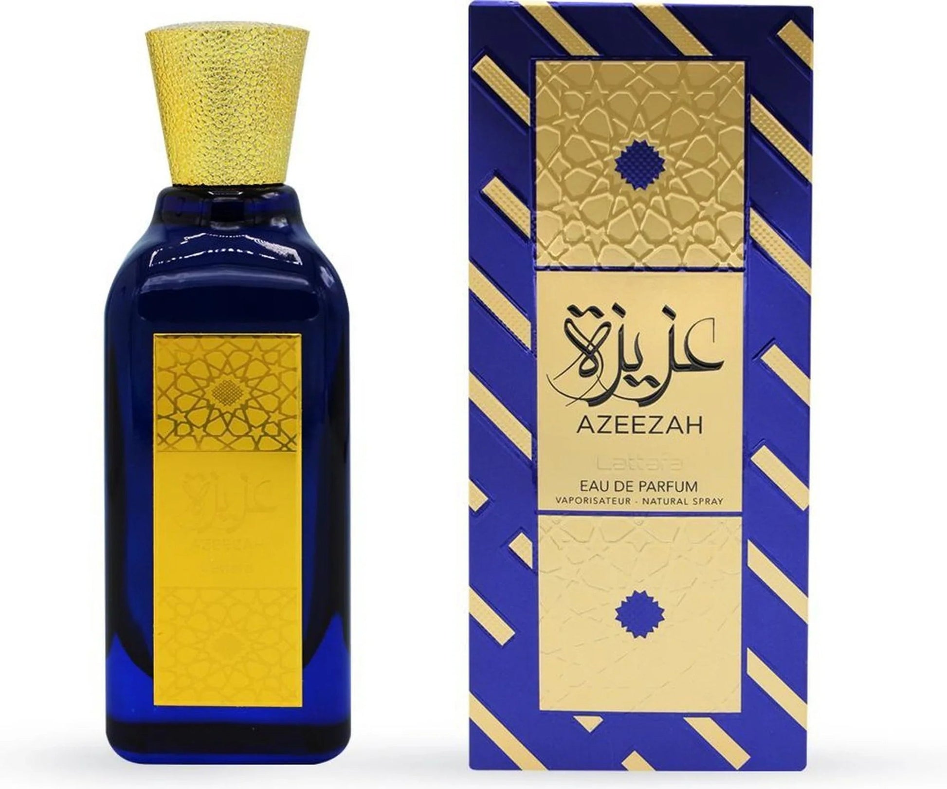 Lattafa Azeezah Eau de Parfum packaging box