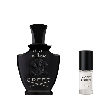 Creed Love in Black sample vial label detail