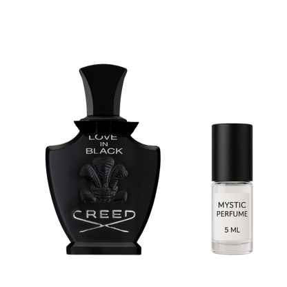 Creed Love in Black sample vial label detail