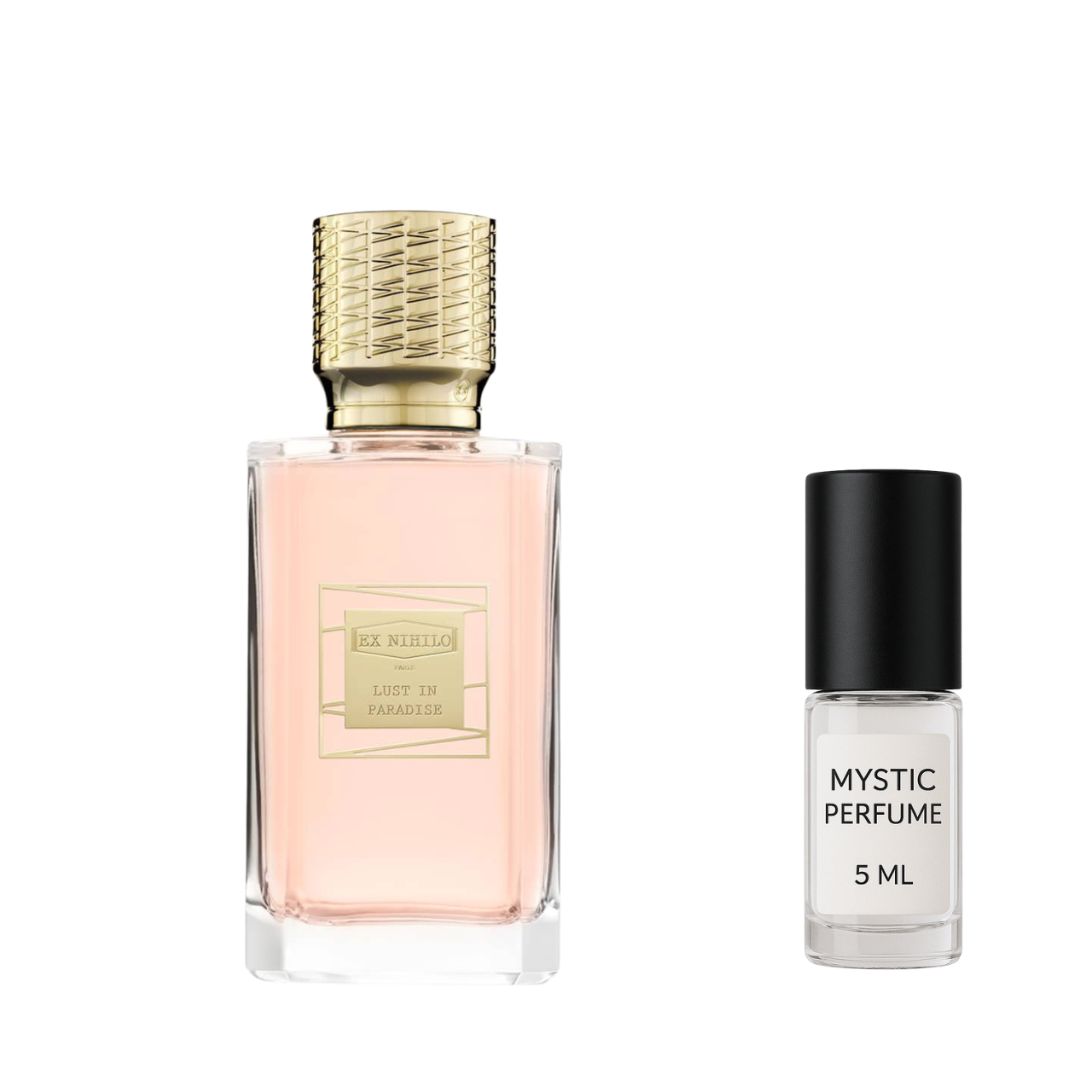 Ex Nihilo Lust in Paradise Eau de Parfum sample vial label detail