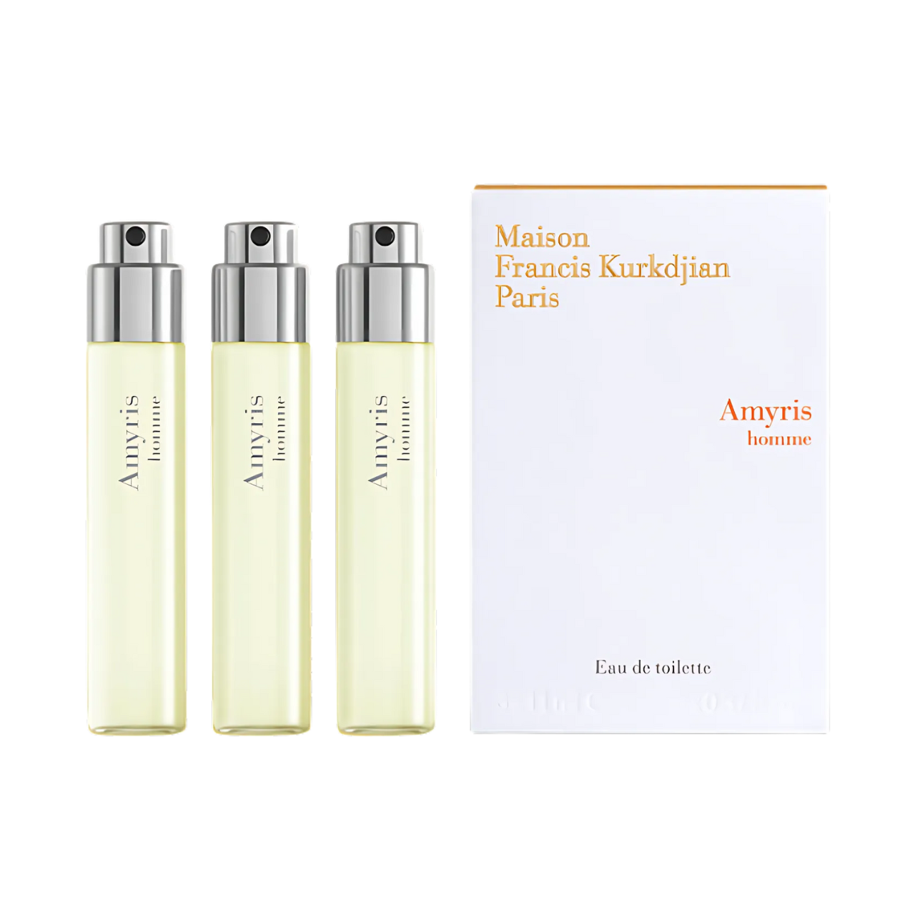 Maison Francis Kurkdjian Amyris Homme Eau de Toilette sample vial label detail