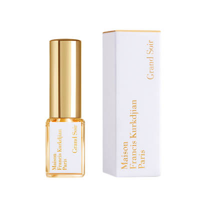 Maison Francis Kurkdjian Grand Soir sample vial label detail